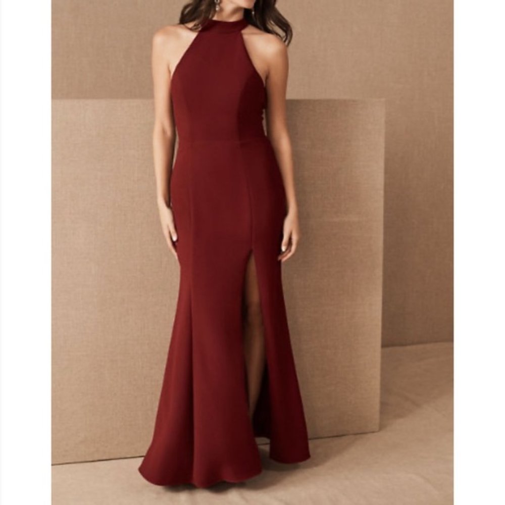 BHLDN HOLIDAY Montreal Dress in Bordeaux